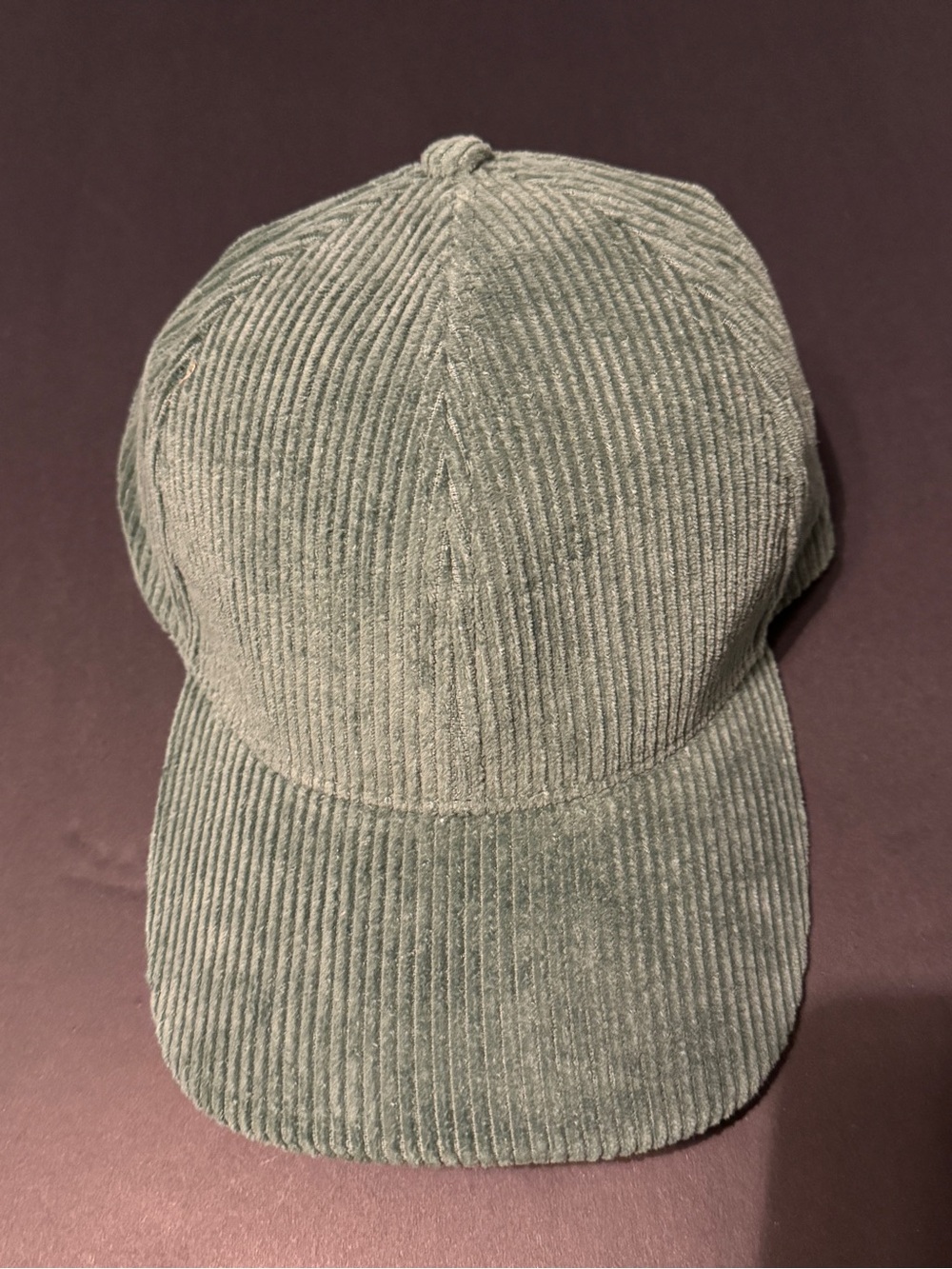 David and Young Corduroy Baseball Cap - Sage